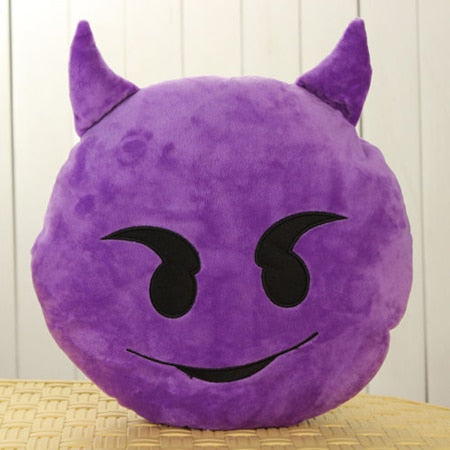Round Emoji Pillows