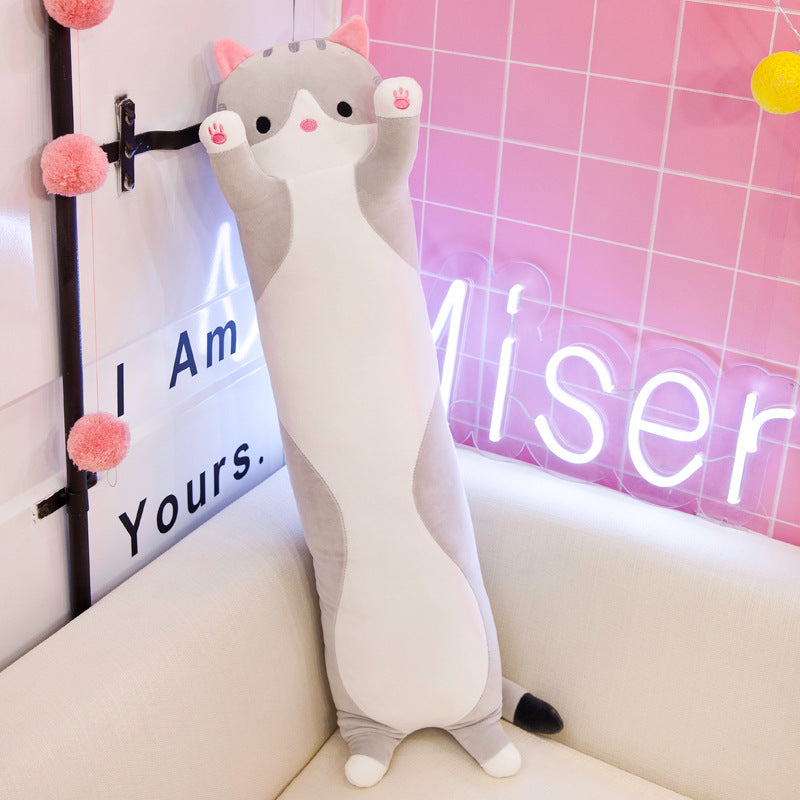 Long Cat Plush Pillow