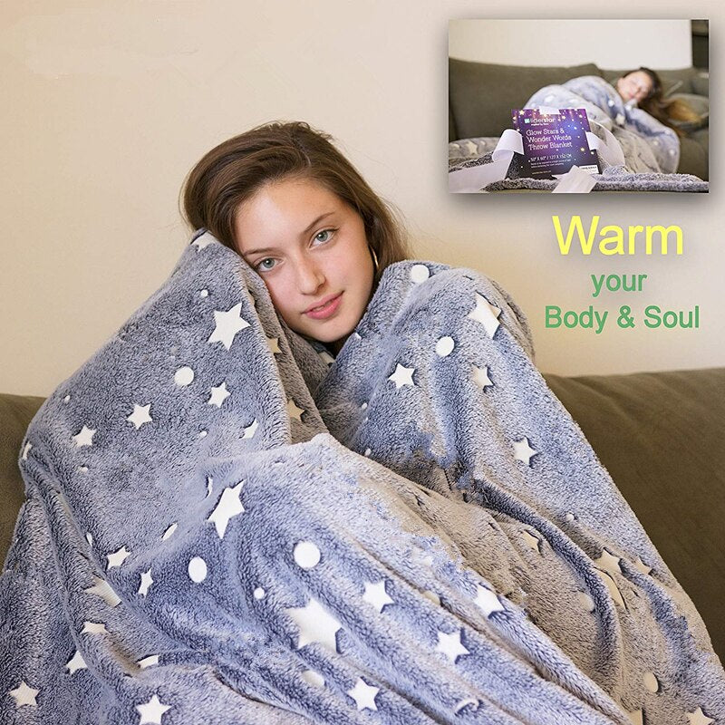 Glow-in-the-Dark Blanket (Wool)