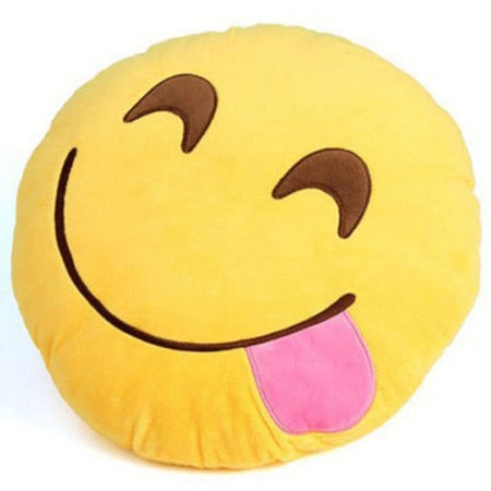Round Emoji Pillows