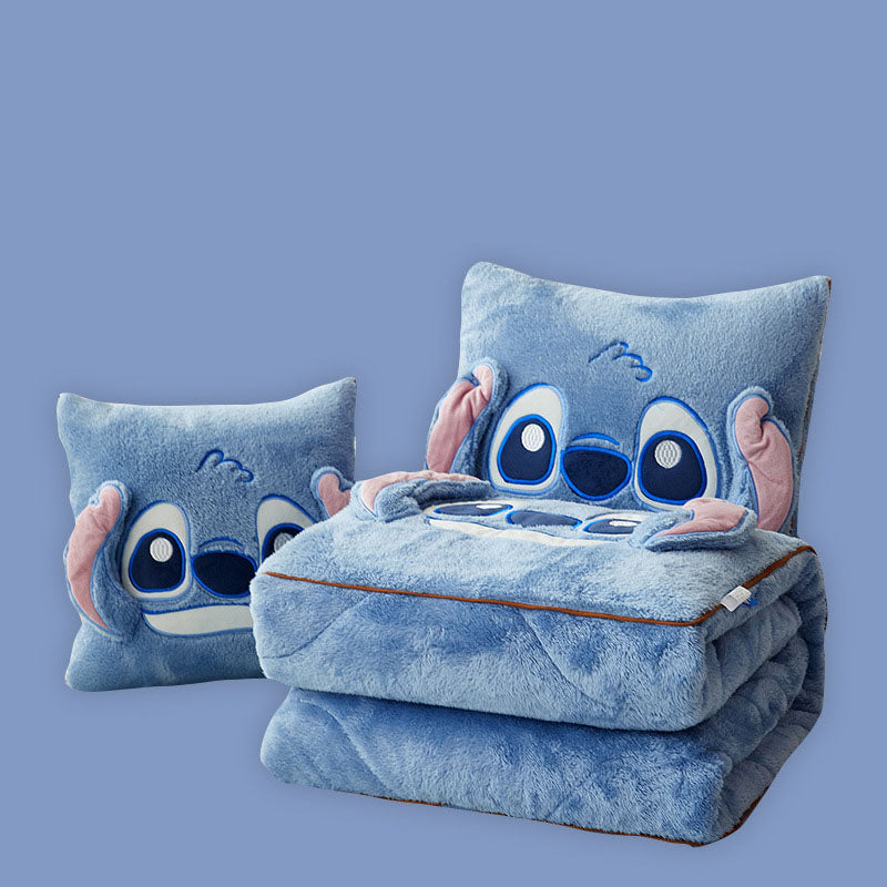 Stitch Blanket and Pillow Set
