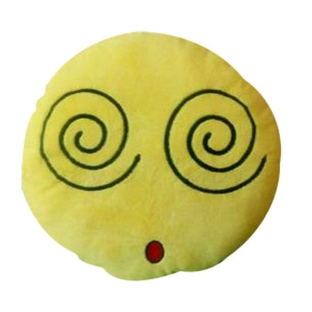 Round Emoji Pillows