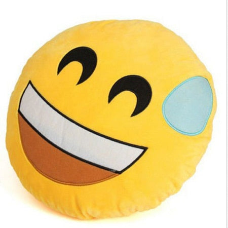 Round Emoji Pillows