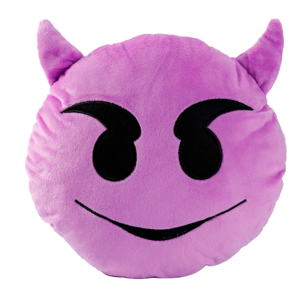 Round Emoji Pillows