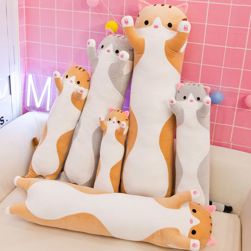 Long Cat Plush Pillow