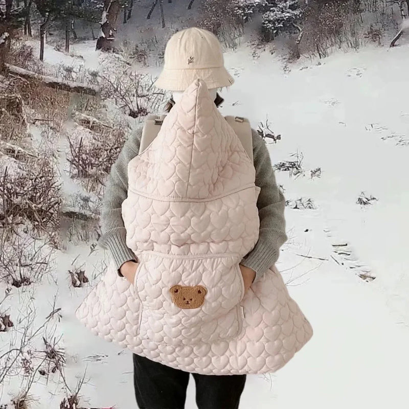 Quilted Baby Stroller Blanket (Windproof)