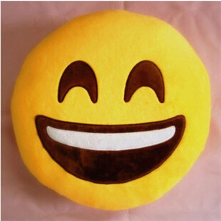 Round Emoji Pillows