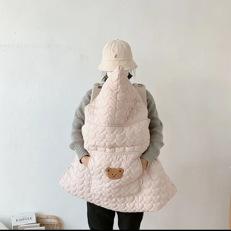 Quilted Baby Stroller Blanket (Windproof)