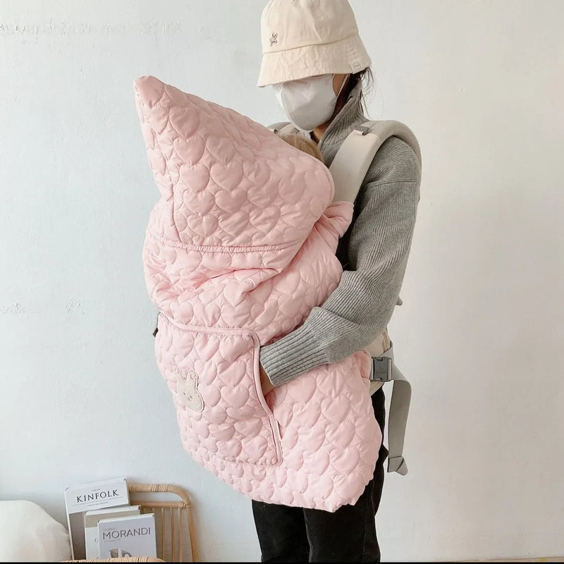 Quilted Baby Stroller Blanket (Windproof)