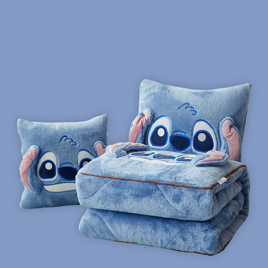 Stitch Blanket and Pillow Set