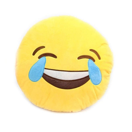 Round Emoji Pillows