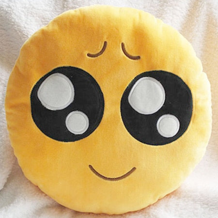 Round Emoji Pillows