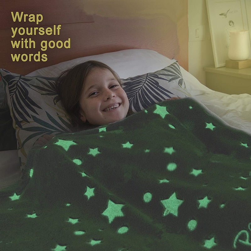 Glow-in-the-Dark Blanket (Wool)