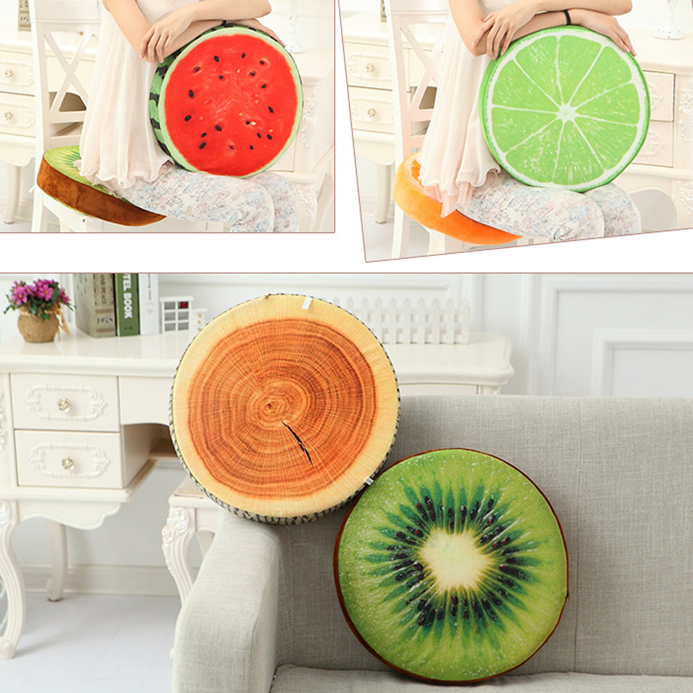 3D Fruit Cotton Cushion