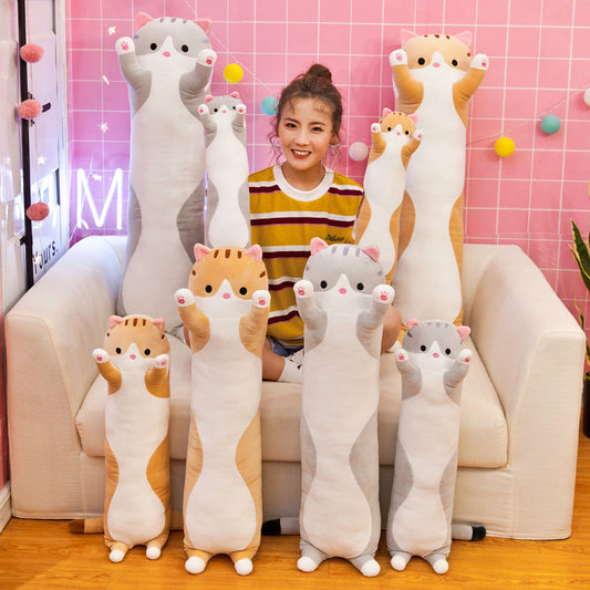 Long Cat Plush Pillow