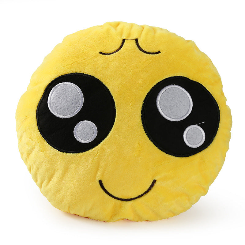 Round Emoji Pillows