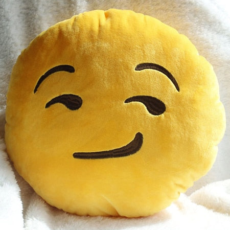 Round Emoji Pillows