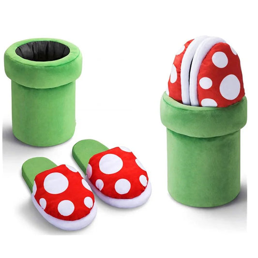 Super Mario Piranha Plant Slippers